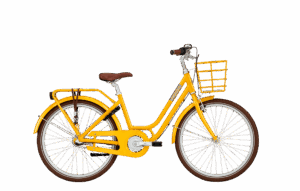 RETRO PIGECYKEL 24″ Gul CLARA