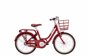 RETRO PIGECYKEL 20″ I RØD - CLARA