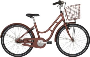 MBK Basic Urban Pige 24in 7g Shimano Nexus fodbr. mat rød brun