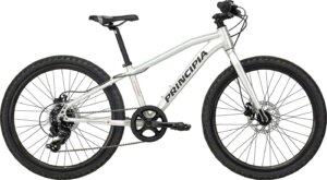 Principia Evoke A2.4 Unisex 24in 7g Shimano Tourney hydr. disc blank sølv