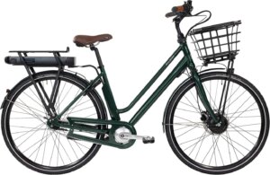 Raleigh Sussex E1 Da Connect+ display Nexus 7 skive/fod 48cm grøn u. batt.